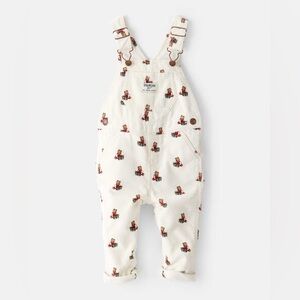 NWT- OshKosh B'gosh Bear Corduroy Overalls